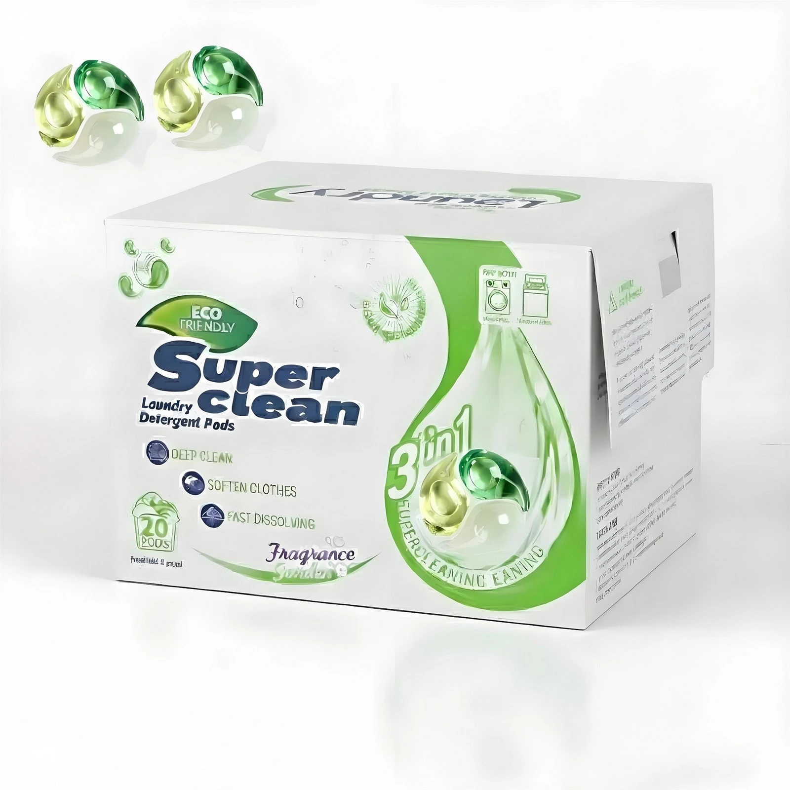 3 chamber laundry pods